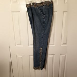 Decorative Jean Pant